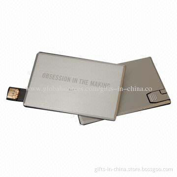 1-32GB Promotional Gifts Credit Card USB Flash Drives, Customized Imprinted Logos or Shapes Welcomed